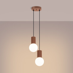 Lampa wisząca HALO 2P mocca SL.1976