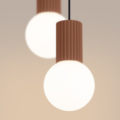 Lampa wisząca HALO 2P mocca SL.1976