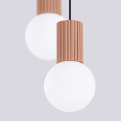 Lampa wisząca HALO 2P mocca SL.1976
