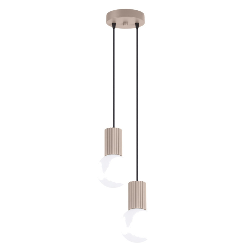 Lampa wisząca HALO 2P taupe SL.1978