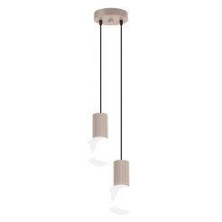 Lampa wisząca HALO 2P taupe SL.1978