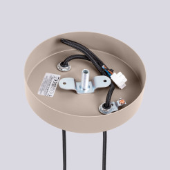 Lampa wisząca HALO 2P taupe SL.1978