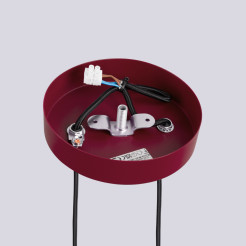 Lampa wisząca HALO 2P burgund SL.1979