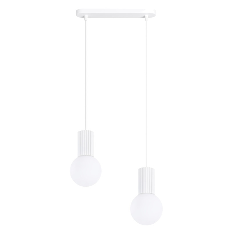 Lampa wisząca HALO 2L biała SL.1981