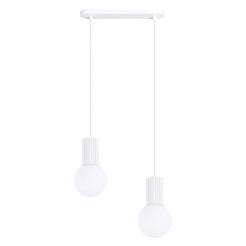 Lampa wisząca HALO 2L biała SL.1981