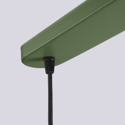 Lampa wisząca HALO 2L zielona oliwka SL.1984