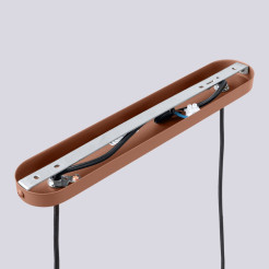 Lampa wisząca HALO 2L mocca SL.1986