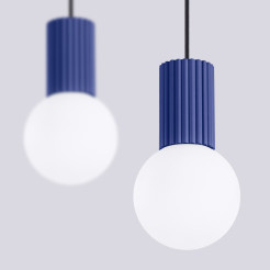 Lampa wisząca HALO 2L ultramaryna SL.1987
