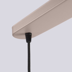 Lampa wisząca HALO 2L taupe SL.1988