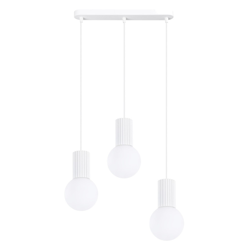 Lampa wisząca HALO 3L biała SL.1991