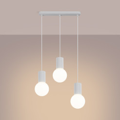 Lampa wisząca HALO 3L biała SL.1991