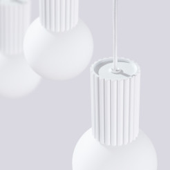 Lampa wisząca HALO 3L biała SL.1991