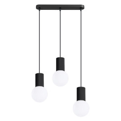 Lampa wisząca HALO 3L czarna SL.1992