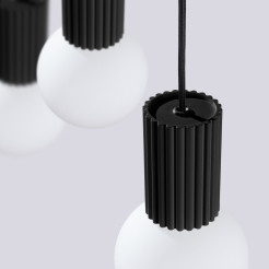 Lampa wisząca HALO 3L czarna SL.1992