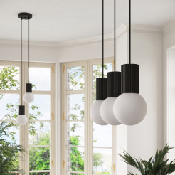 Lampa wisząca HALO 3L czarna SL.1992