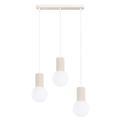 Lampa wisząca HALO 3L beżowa SL.1993