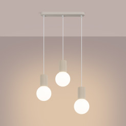Lampa wisząca HALO 3L beżowa SL.1993
