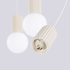 Lampa wisząca HALO 3L beżowa SL.1993