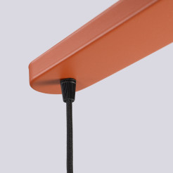 Lampa wisząca HALO 3L ochra czerwona SL.1995