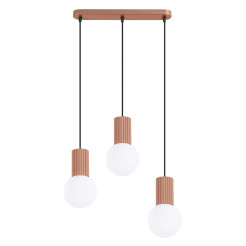 Lampa wisząca HALO 3L mocca SL.1996