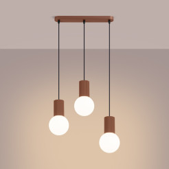 Lampa wisząca HALO 3L mocca SL.1996