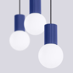 Lampa wisząca HALO 3L ultramaryna SL.1997