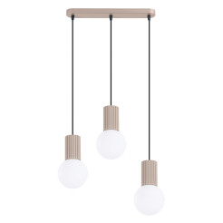 Lampa wisząca HALO 3L taupe SL.1998