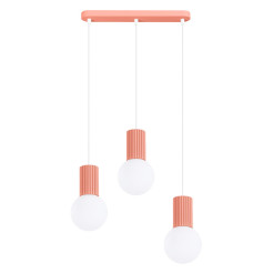 Lampa wisząca HALO 3L brzoskwiniowa SL.2000