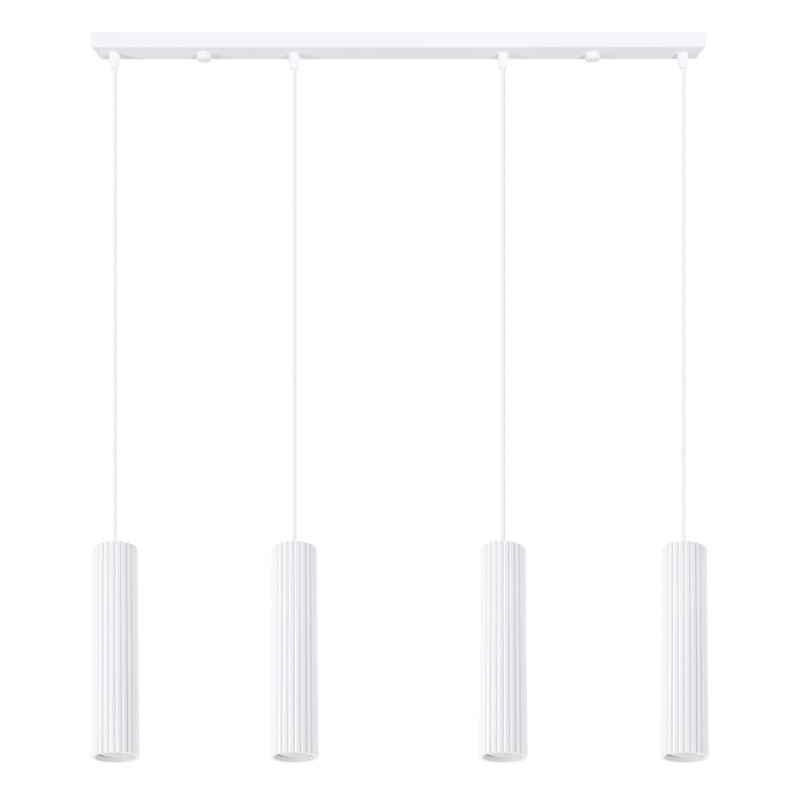 Lampa wisząca KARBON 4L biały SL.2001