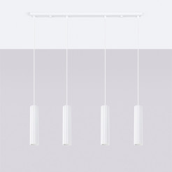 Lampa wisząca KARBON 4L biały SL.2001