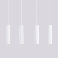 Lampa wisząca KARBON 4L biały SL.2001