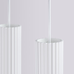 Lampa wisząca KARBON 4L biały SL.2001