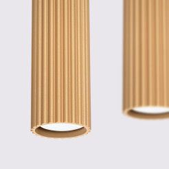 Lampa wisząca KARBON 4L złoty SL.2002