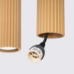 Lampa wisząca KARBON 4L złoty SL.2002