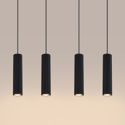 Lampa wisząca KARBON 4L czarny SL.2003