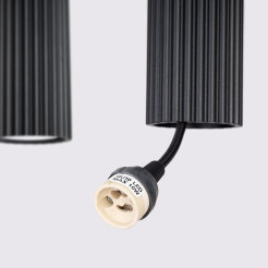 Lampa wisząca KARBON 4L czarny SL.2003