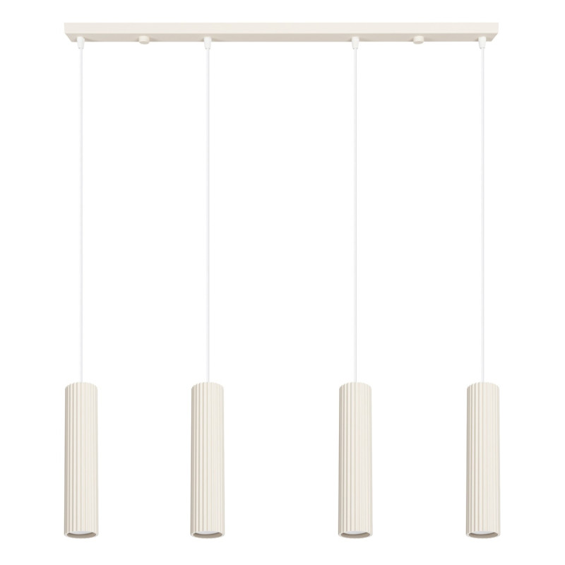 Lampa wisząca KARBON 4L beżowy SL.2004