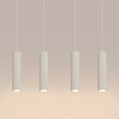 Lampa wisząca KARBON 4L beżowy SL.2004