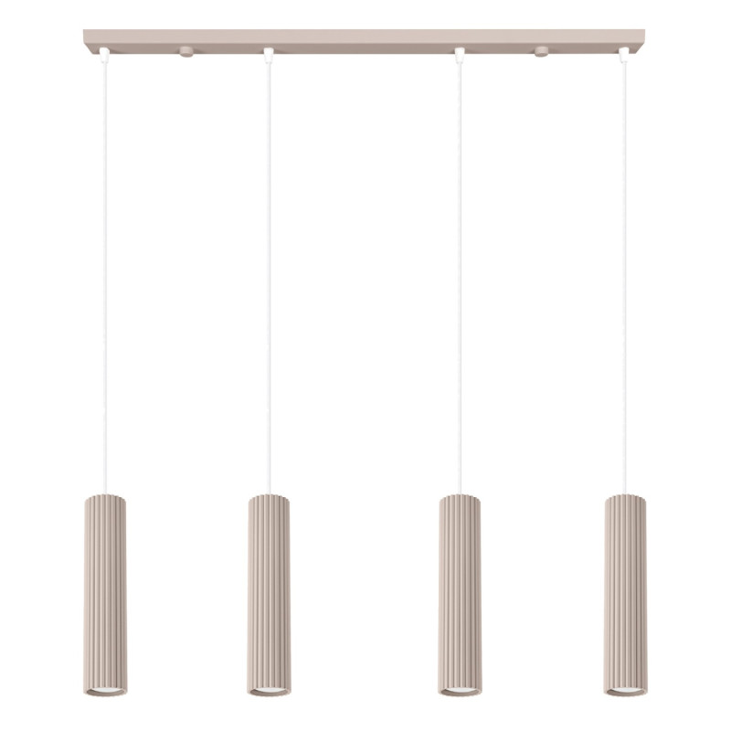 Lampa wisząca KARBON 4L taupe SL.2007