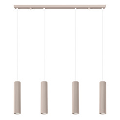 Lampa wisząca KARBON 4L taupe SL.2007