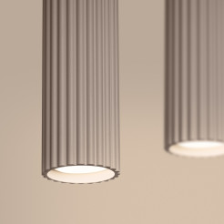 Lampa wisząca KARBON 4L taupe SL.2007