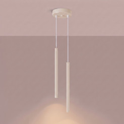 Lampa wisząca ARCHE 2P beżowa SL.2034