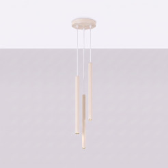 Lampa wisząca ARCHE 3P beżowa SL.2035