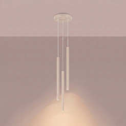 Lampa wisząca ARCHE 3P beżowa SL.2035