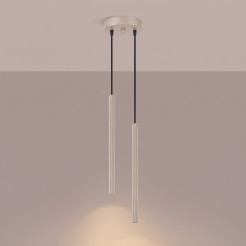Lampa wisząca ARCHE 2P taupe SL.2037