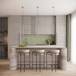 Lampa wisząca ARCHE 2P taupe SL.2037