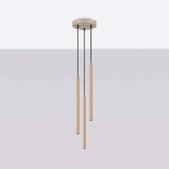 Lampa wisząca ARCHE 3P taupe SL.2038