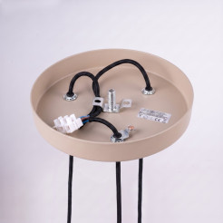 Lampa wisząca ARCHE 3P taupe SL.2038