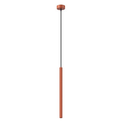 Lampa wisząca ARCHE 1 ochra czerwona SL.2039