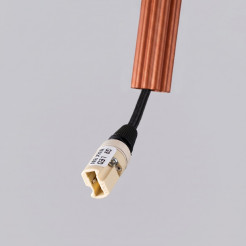 Lampa wisząca ARCHE 1 ochra czerwona SL.2039